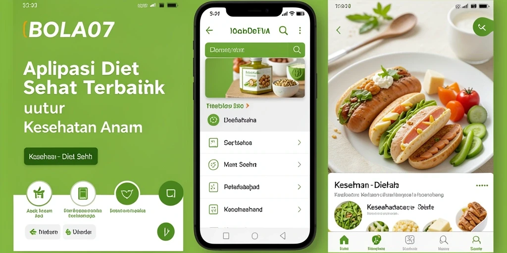 Antarmuka BOLA07 yang intuitif untuk Diet Sehat.
