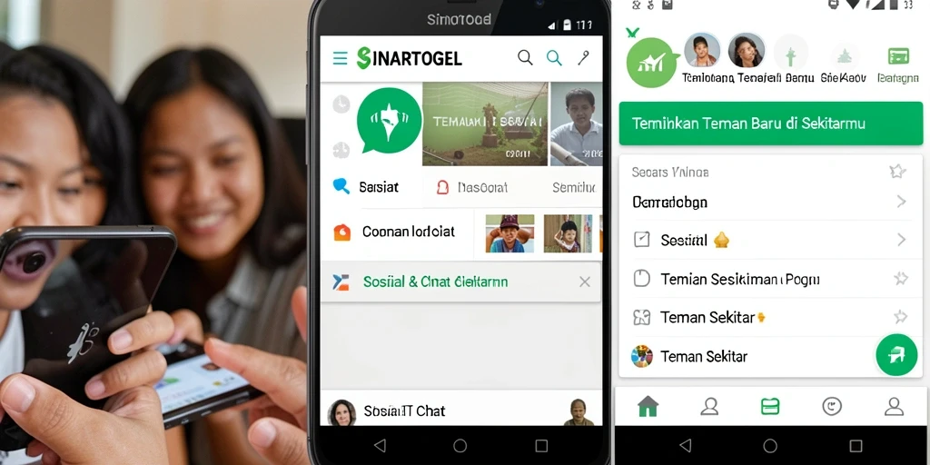 Tampilan antarmuka SINARTOGEL yang menarik dan interaktif.